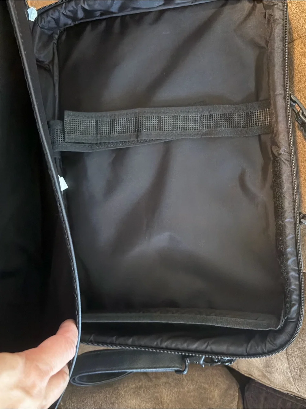 Men's👨🏻‍🦱Case-Tek Inc Chicago IL Black Leather Computer Briefcase💼17
